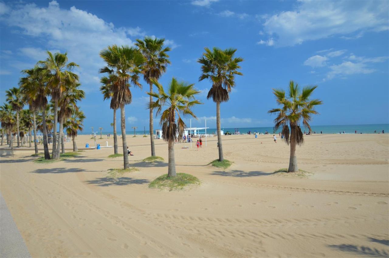 Apartamento Playa & Port Gandia Solo Familias Экстерьер фото